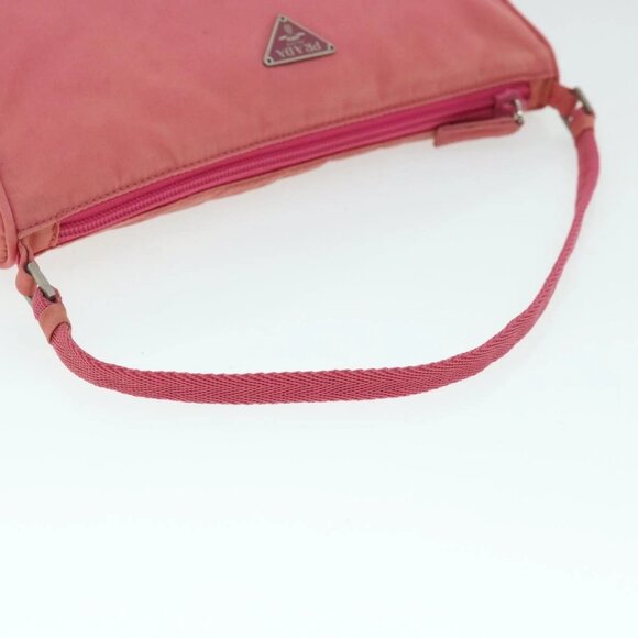 PRADA Accessory Pouch Nylon Pink Auth 54784 - Picture 7 of 15